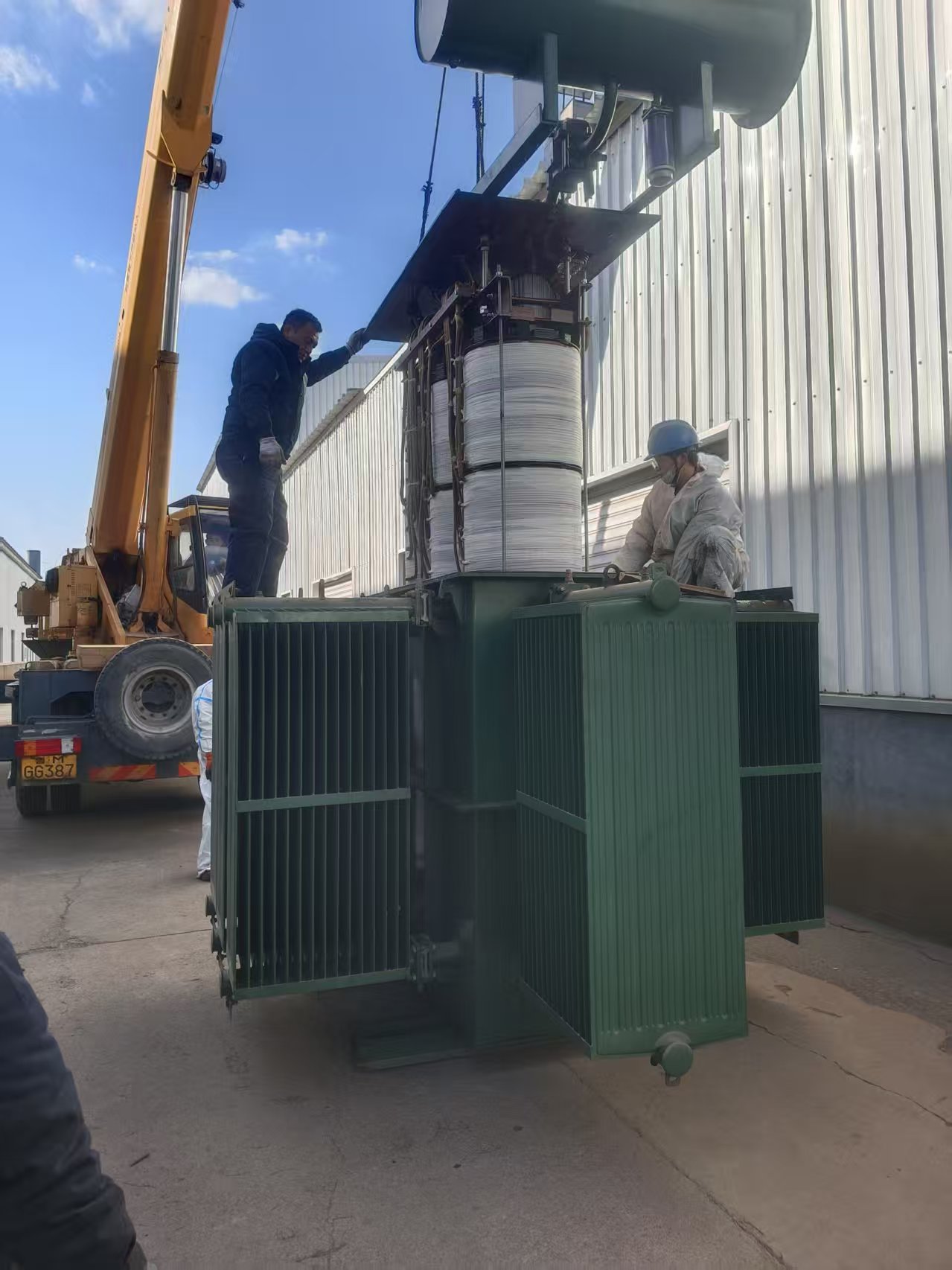 滨州钢厂整流变压器的检修保养