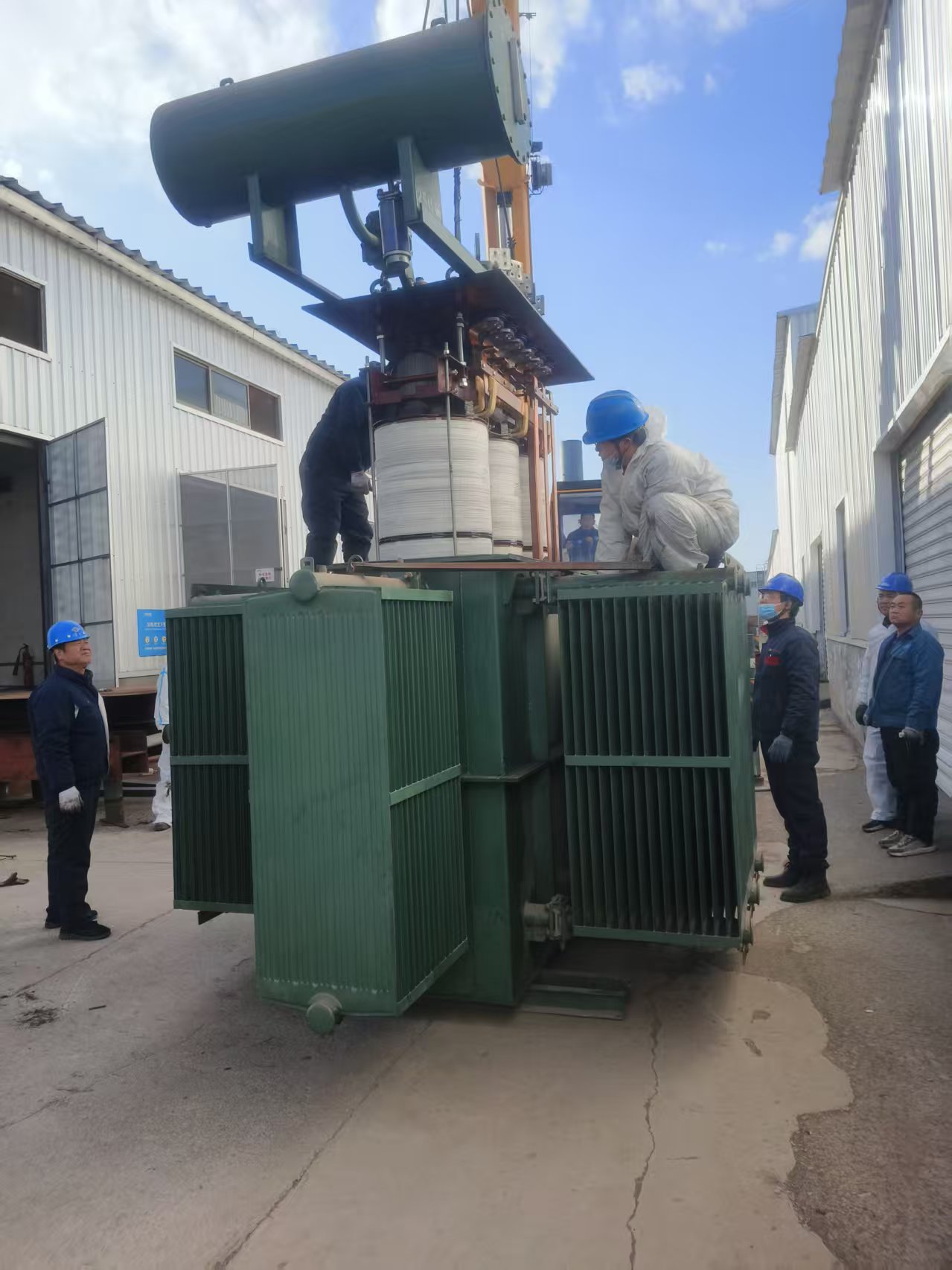 滨州钢厂整流变压器的检修保养